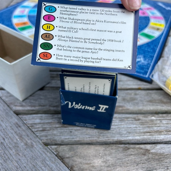 Trivial Pursuit Volume 2 Master Genus Edition Parker Brothers 1987 - Picture 7 of 13